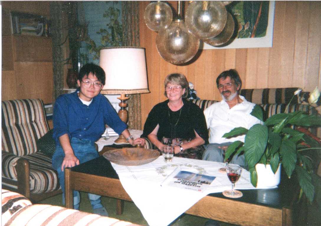 Tomomi with Mrs & Mr.Schneider